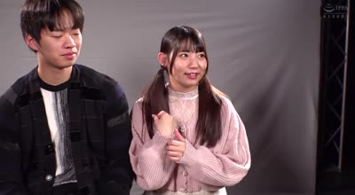 DVMM-254 一般男女モニタリングAV ラブラブカップル限定 影絵に挑戦！ドキドキ寝取られシルエットクイズ！4 布越しに彼氏に見られているのに女子大生がデカチンSEXで生中出し！