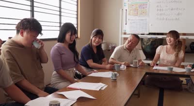 OFSD-007 挿れっぱなし町内会議 どんな難しい議案でも巨乳若妻たちと常に挿れっぱなし！常に中出ししまくりの町内会議！白熱する議論とピストン！入り乱れる意見とザーメン！一歩も譲れない大論争＆大乱交！